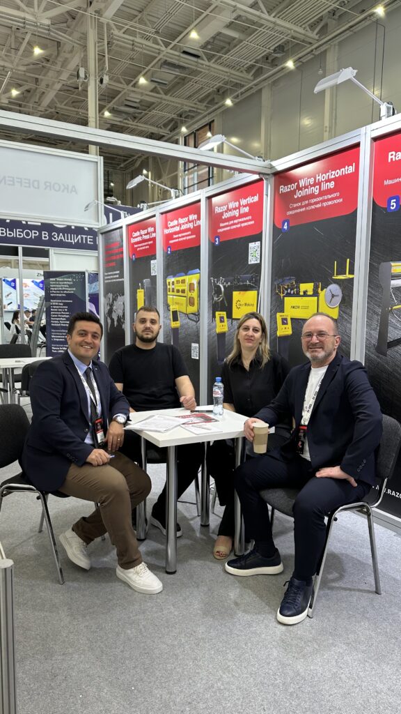 🇬🇧 AKOR DEFENCE MACHINERY Showcased Innovative Razor Wire and Defence Machines at Russia Wire 2025 4 IMG 5161